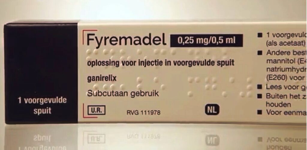 Fyremadel ganirelix injection